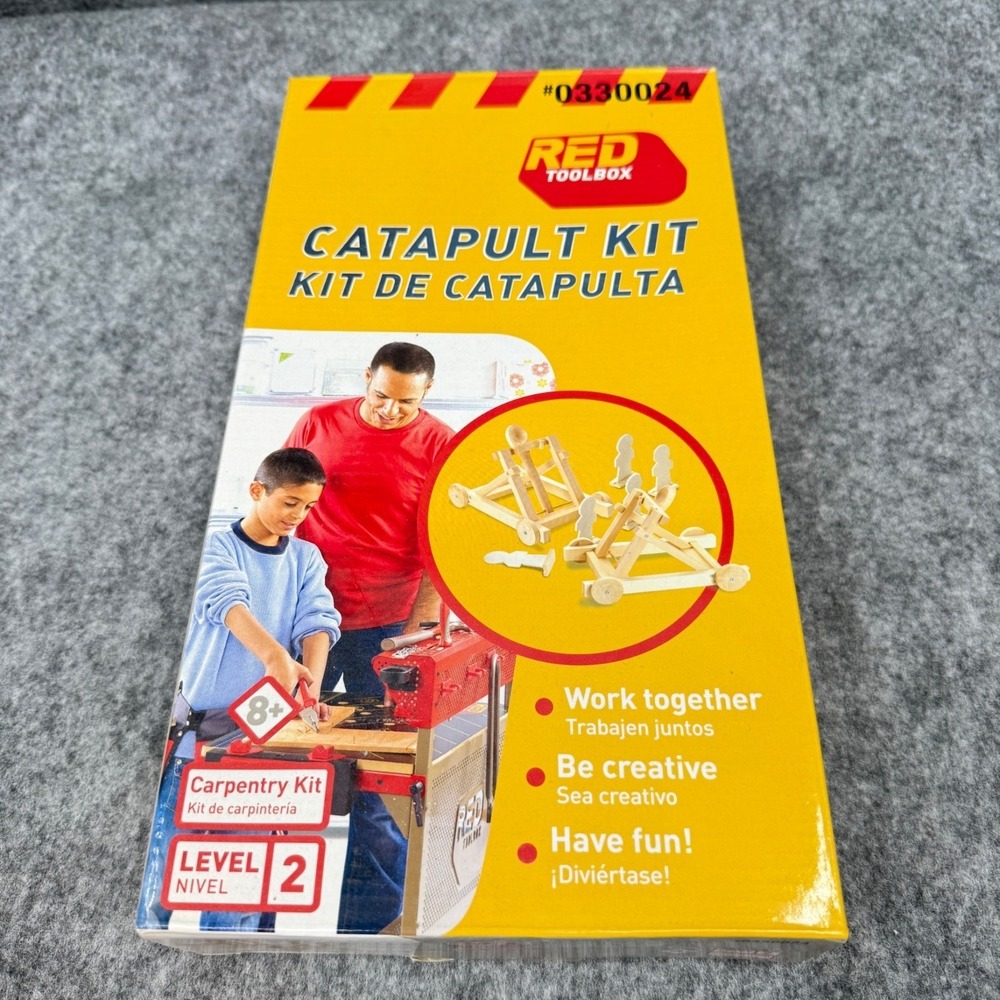 Red Toolbox Catapult Kit Level‎ 2 For Ages 8+